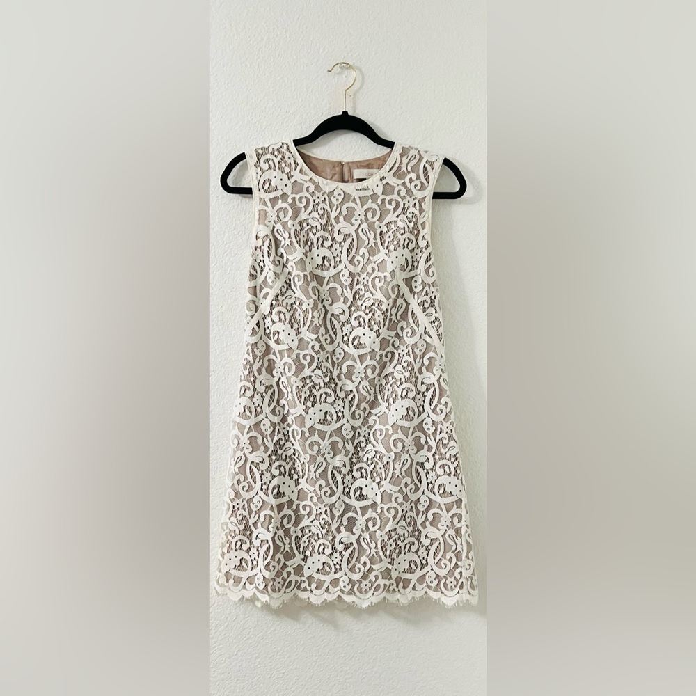 Loft Lace Shift Dress
